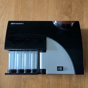 Emerson Black and Silver Coin Sorted.